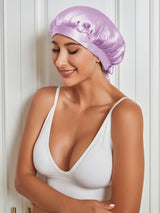 [Lavender] SilkSilky-AU Sleep Cap 004