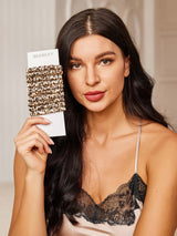 [Leopard] SilkSilky-AU Scrunchie 001