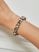 [Leopard] SilkSilky-AU Scrunchie 001
