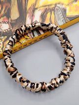 [Leopard] SilkSilky-AU Scrunchie 004