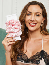 [Light Pink] SilkSilky-AU Scrunchie 001