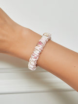 [Light Pink] SilkSilky-AU Scrunchie 001