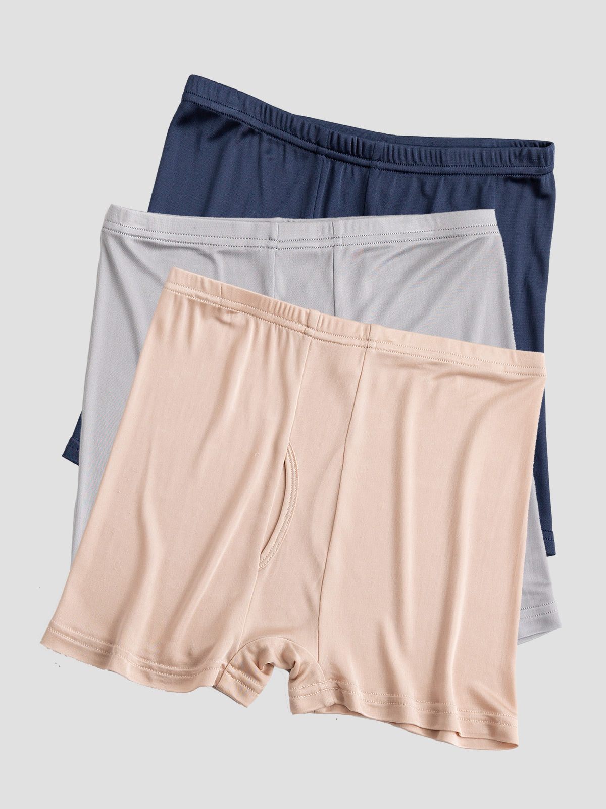 [Multi] SilkSilky-AU Silk Knitted Mens Underwear 004
