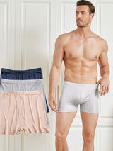 [Multi] SilkSilky-AU 100% Silk Jersey Men's Underwear 003