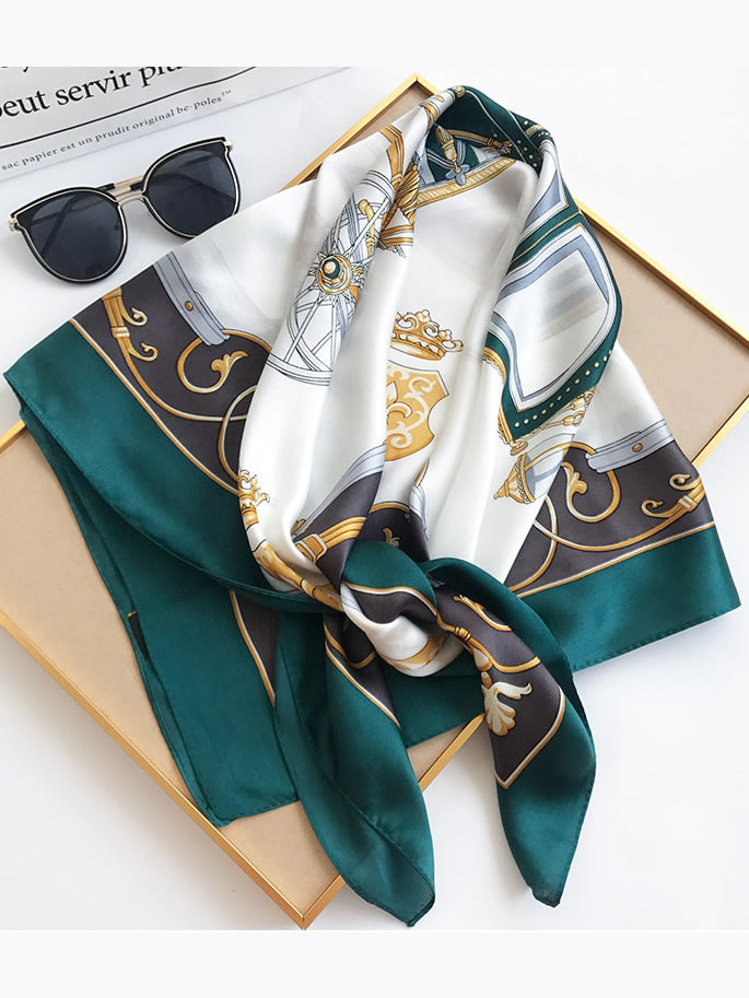 [P002] SilkSilky-AU Pure Silk Scarf 003