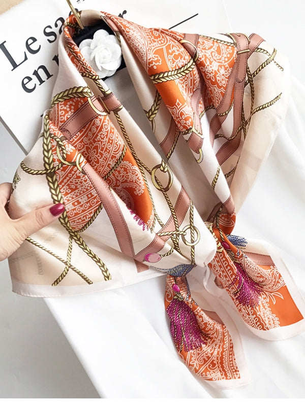 [P003] SilkSilky-AU Pure Silk Scarf 001