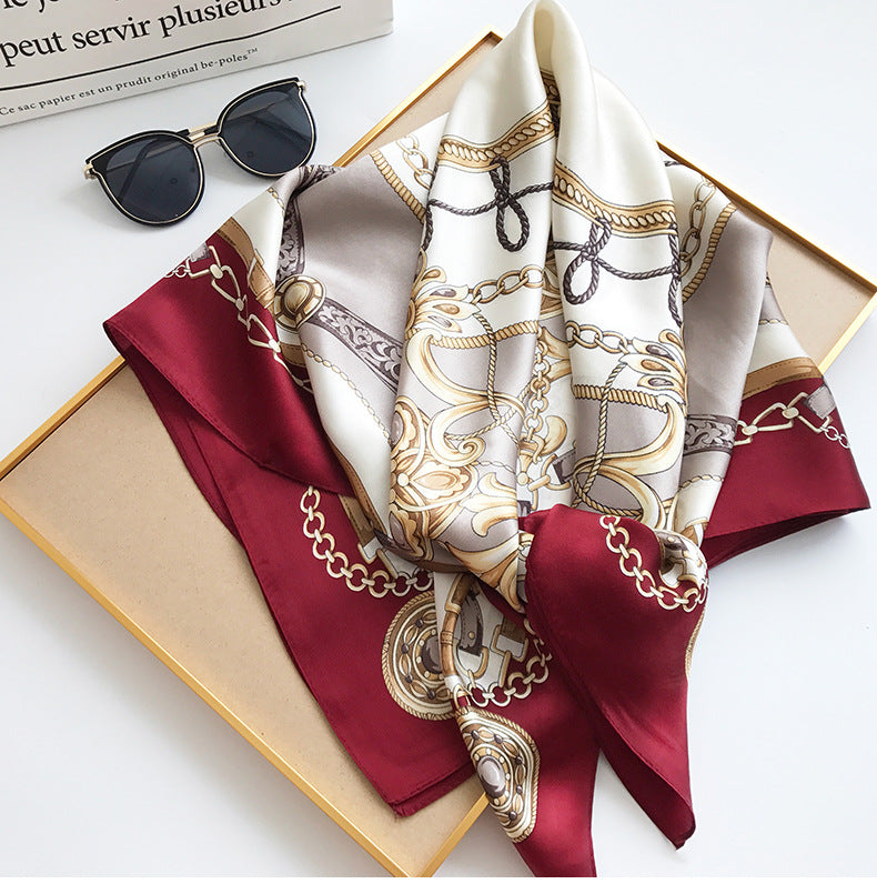 [P009] SilkSilky-AU Pure Silk Scarf 001