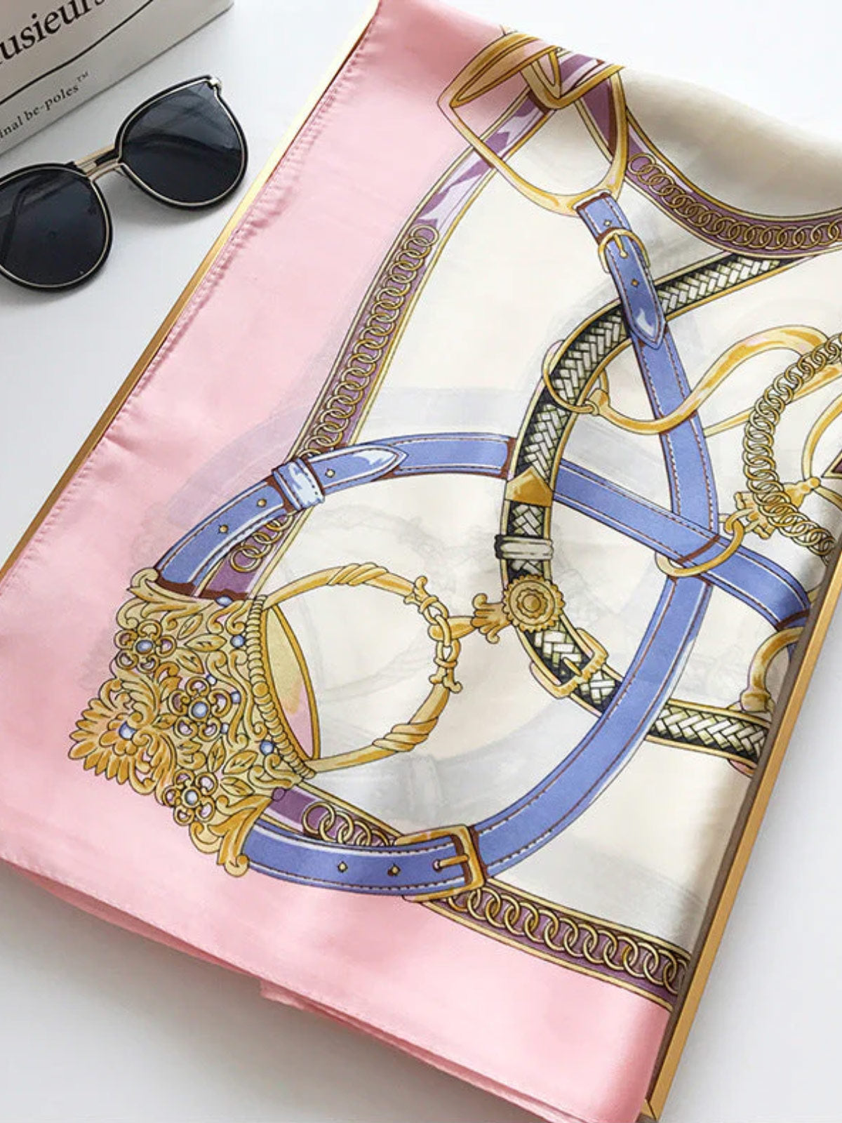 [P013] SilkSilky-AU Pure Silk Scarf 003