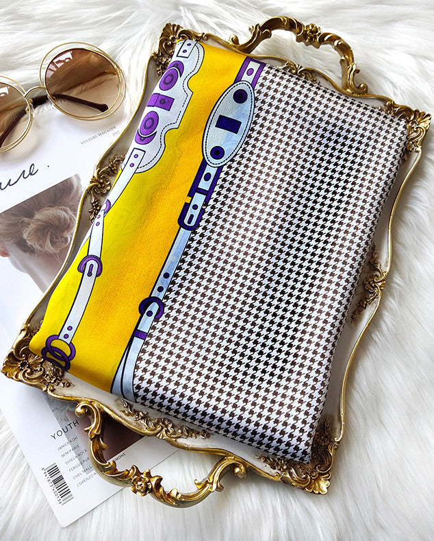 [P025] SilkSilky-AU Pure Silk Scarf 003