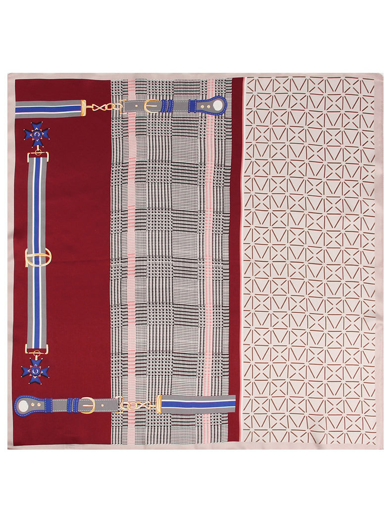 [P037] SilkSilky-AU Pure Silk Scarf 002