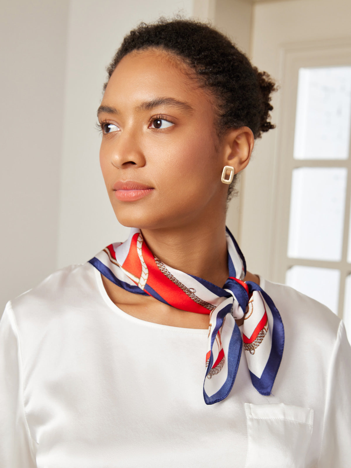 [P039] SilkSilky-AU Pure Silk Scarf 001