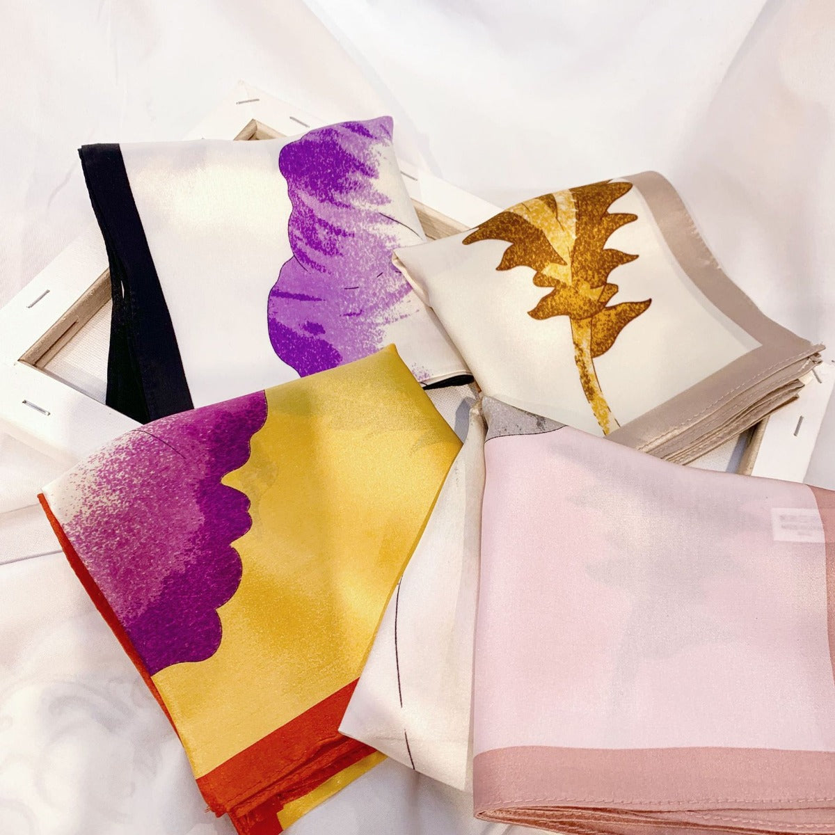 [P047] SilkSilky-AU Pure Silk Scarf 004