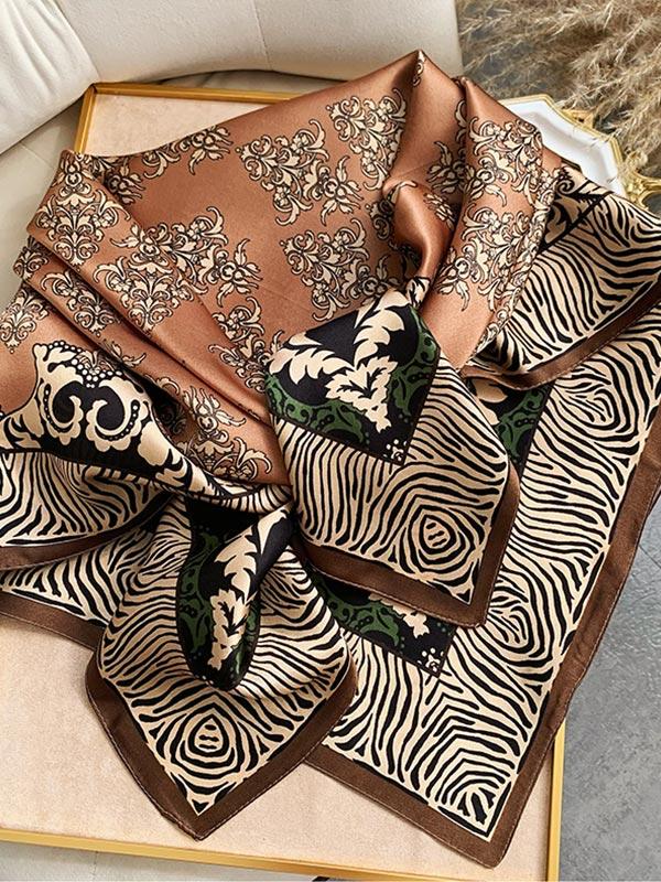 [P074] SilkSilky-AU Pure Silk Scarf 002