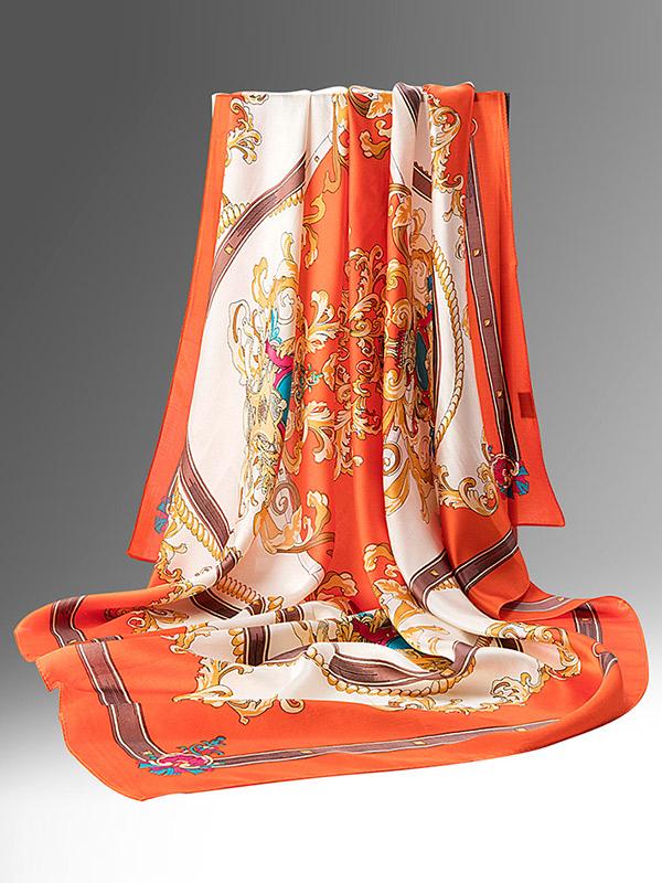 [P081] SilkSilky-AU Pure Silk Scarf 001