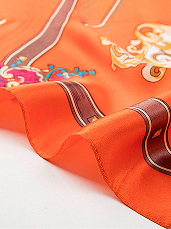 [P081] SilkSilky-AU Pure Silk Scarf 003