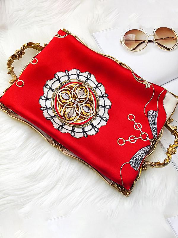 [P083] SilkSilky-AU Pure Silk Scarf 002