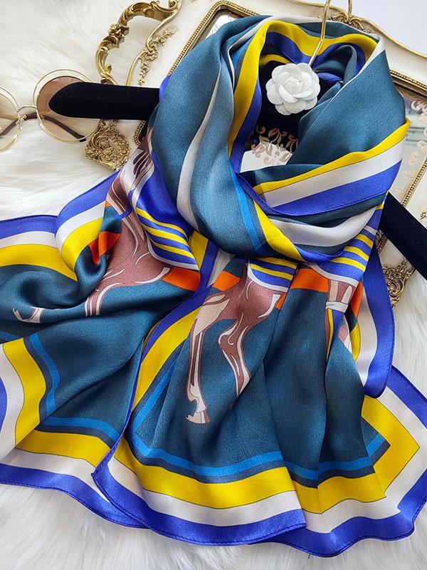 [P084] SilkSilky-AU Pure Silk Scarf 001