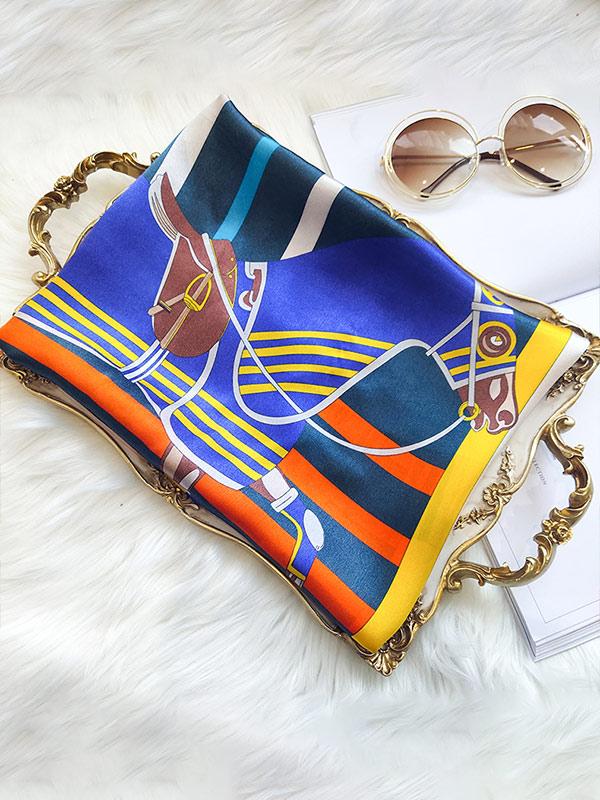 [P084] SilkSilky-AU Pure Silk Scarf 002