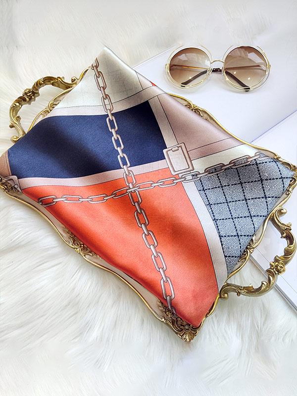 [P085] SilkSilky-AU Pure Silk Scarf 002