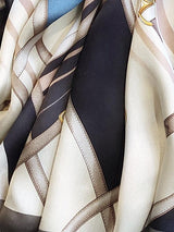 [P087] SilkSilky-AU Pure Silk Scarf 003