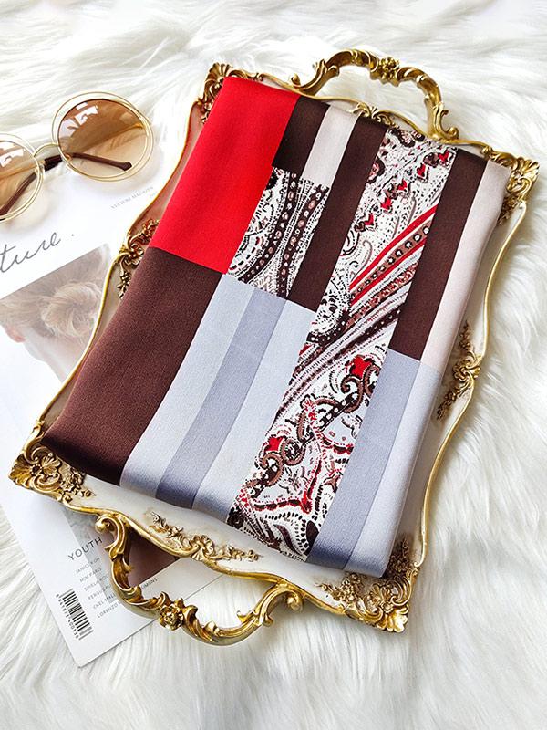 [P088] SilkSilky-AU Pure Silk Scarf 002