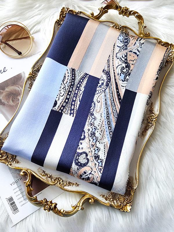 [P089] SilkSilky-AU Pure Silk Scarf 002