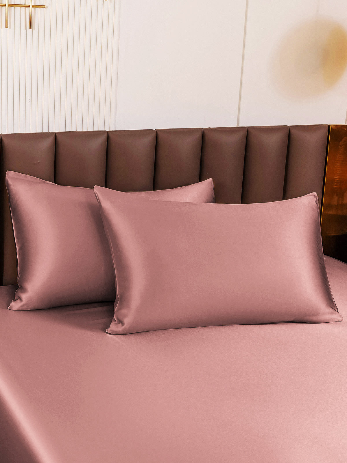 [Pale Mauve] SilkSilky-AU 30Momme Pure Silk Pillowcase 003