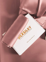 [Pale Mauve] SilkSilky-AU 30Momme Pillowcase 006