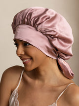 [Pale Mauve] SilkSilky-AU Sleep Cap 001
