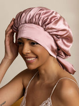 [Pale Mauve] SilkSilky-AU Sleep Cap 002