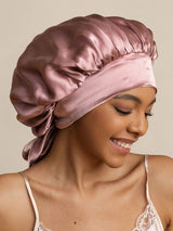 [Pale Mauve] SilkSilky-AU Sleep Cap 003