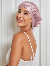 [Pale Mauve] SilkSilky-AU Sleep Cap 004