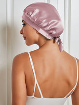 [Pale Mauve] SilkSilky-AU Sleep Cap 005