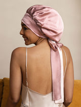 [Pale Mauve] SilkSilky-AU Sleep Cap 005
