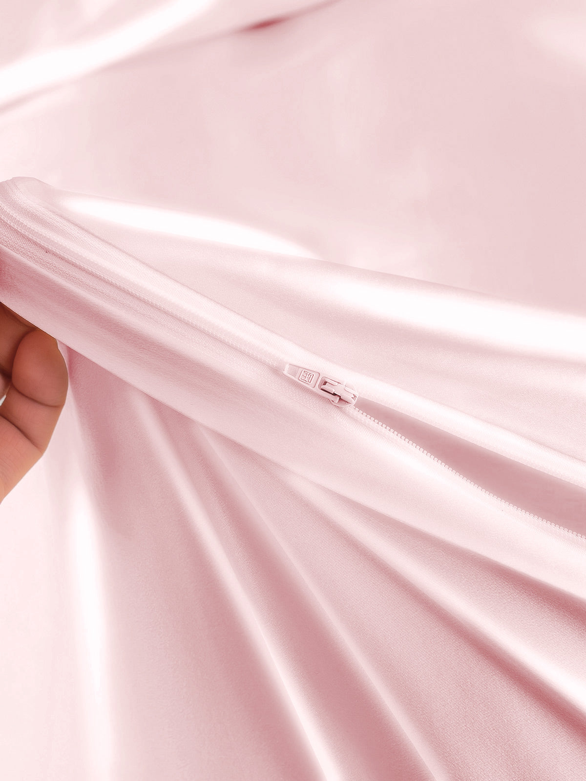 [Pink] SilkSilky-AU 19Momme Pure Silk Bedding Set 005