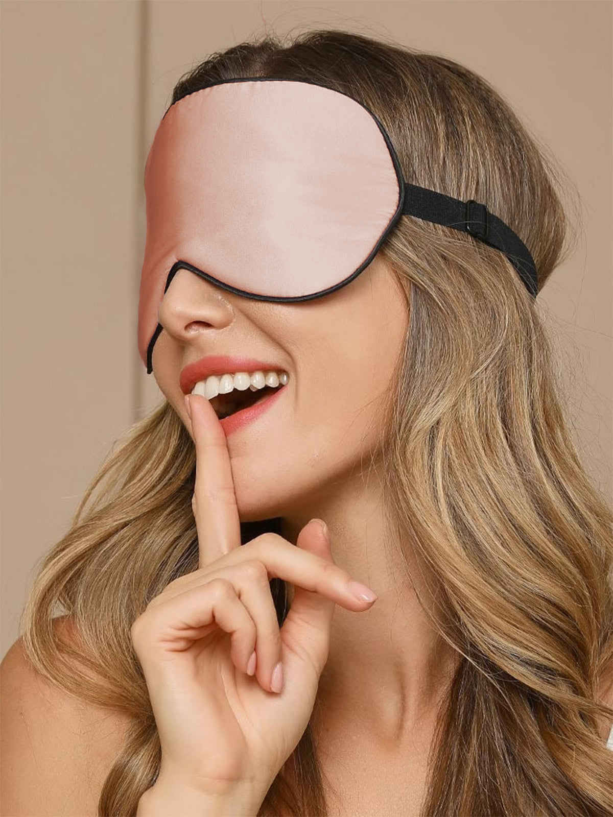 [Pink] SilkSilky-AU 19Momme Pure Silk Eye Mask 002