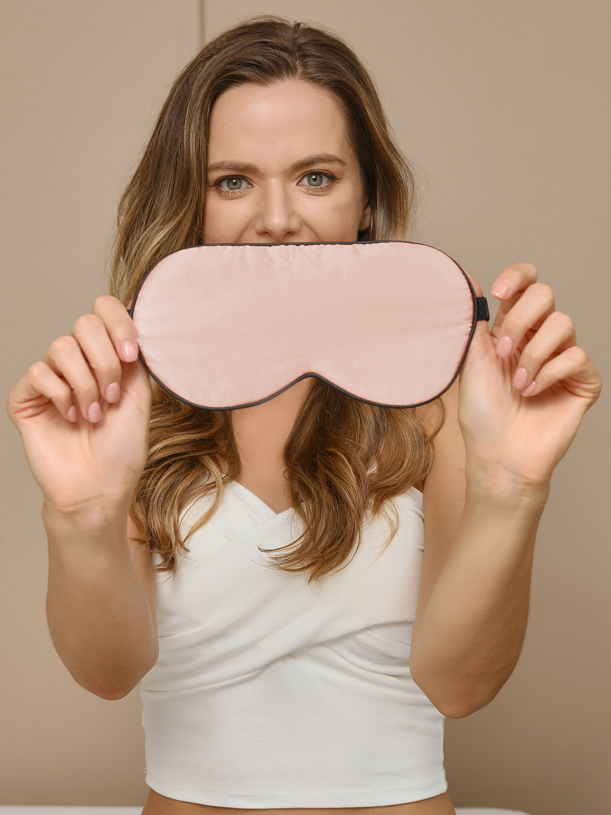 [Pink] SilkSilky-AU 19Momme Pure Silk Eye Mask 004