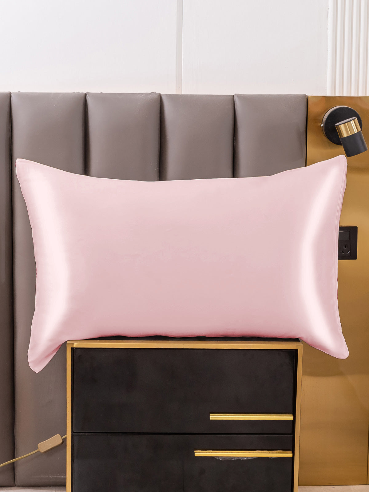 [Pink] SilkSilky-AU 19Momme Pure Silk Pillowcase 001