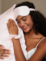 [Pink] SilkSilky-AU 19Momme Pure Silk Pillowcase Set 001