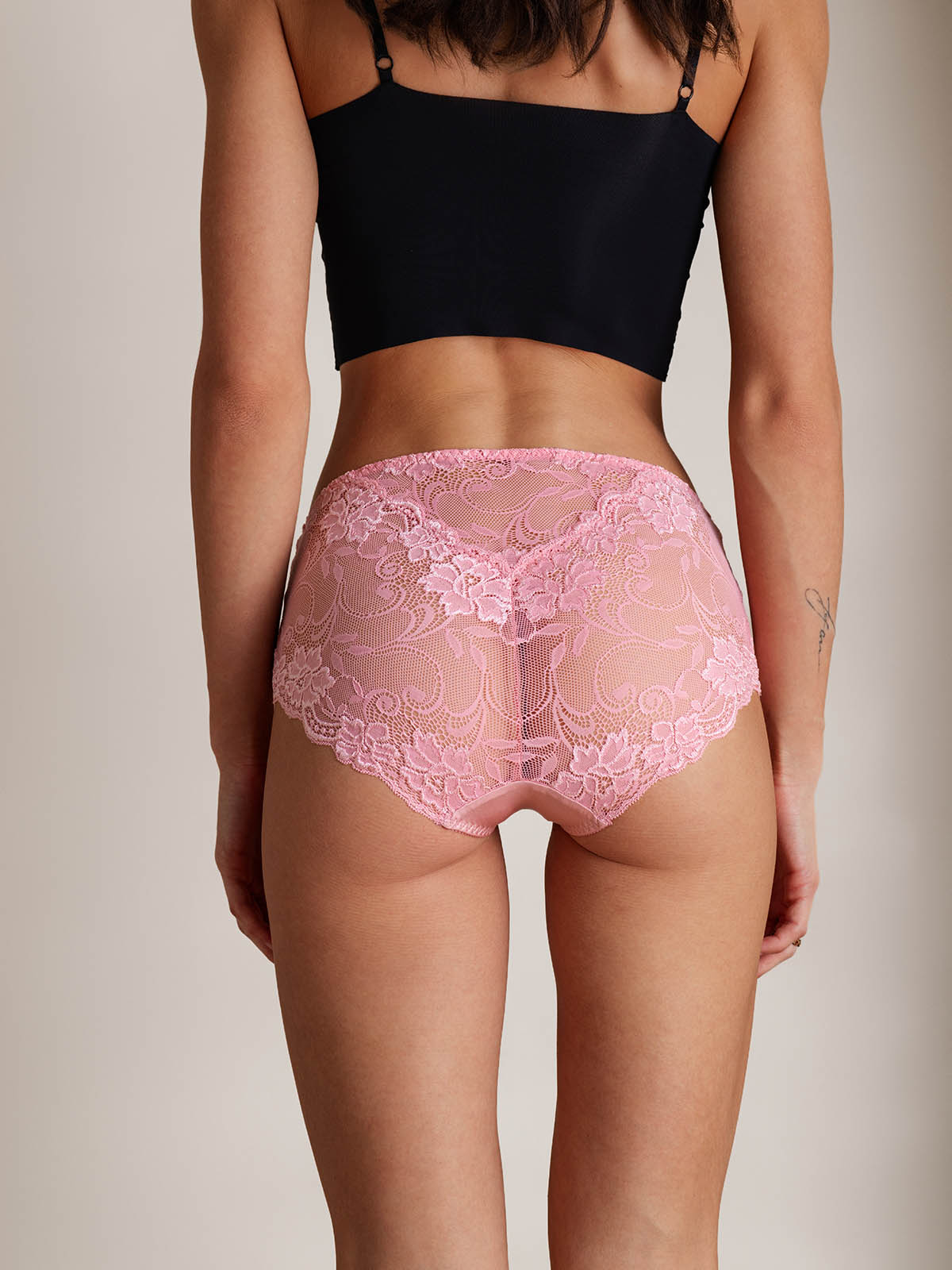 [Pink] SilkSilky-AU Silk Knitted Panty 003