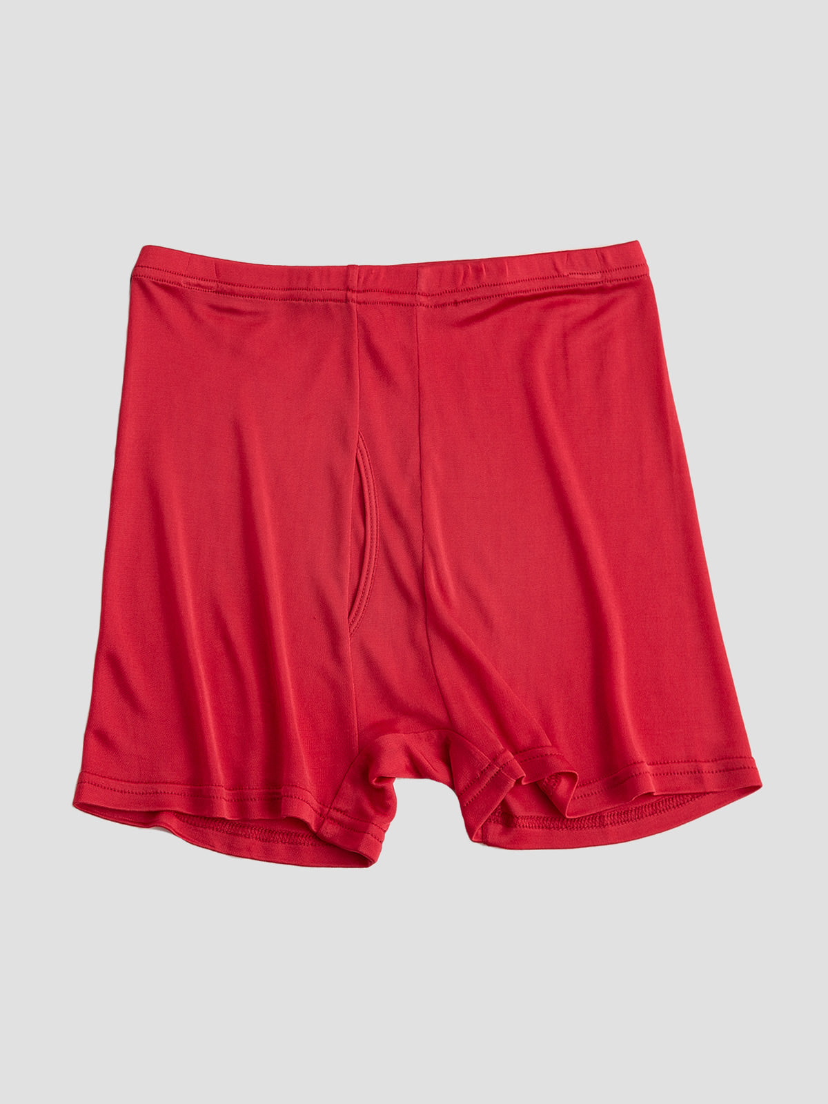 [Red] SilkSilky-AU Silk Knitted Mens Underwear 007