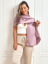 [Lavender] SilkSilky-AU Scarf 001