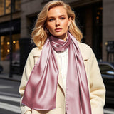 [Lavender] SilkSilky-AU Scarf 002