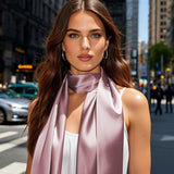 [Lavender] SilkSilky-AU Scarf 003