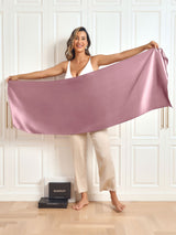 [Lavender] SilkSilky-AU Scarf 009