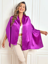 [Purple] SilkSilky-AU Scarf 005