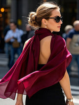 [Wine] SilkSilky-AU Scarf 002