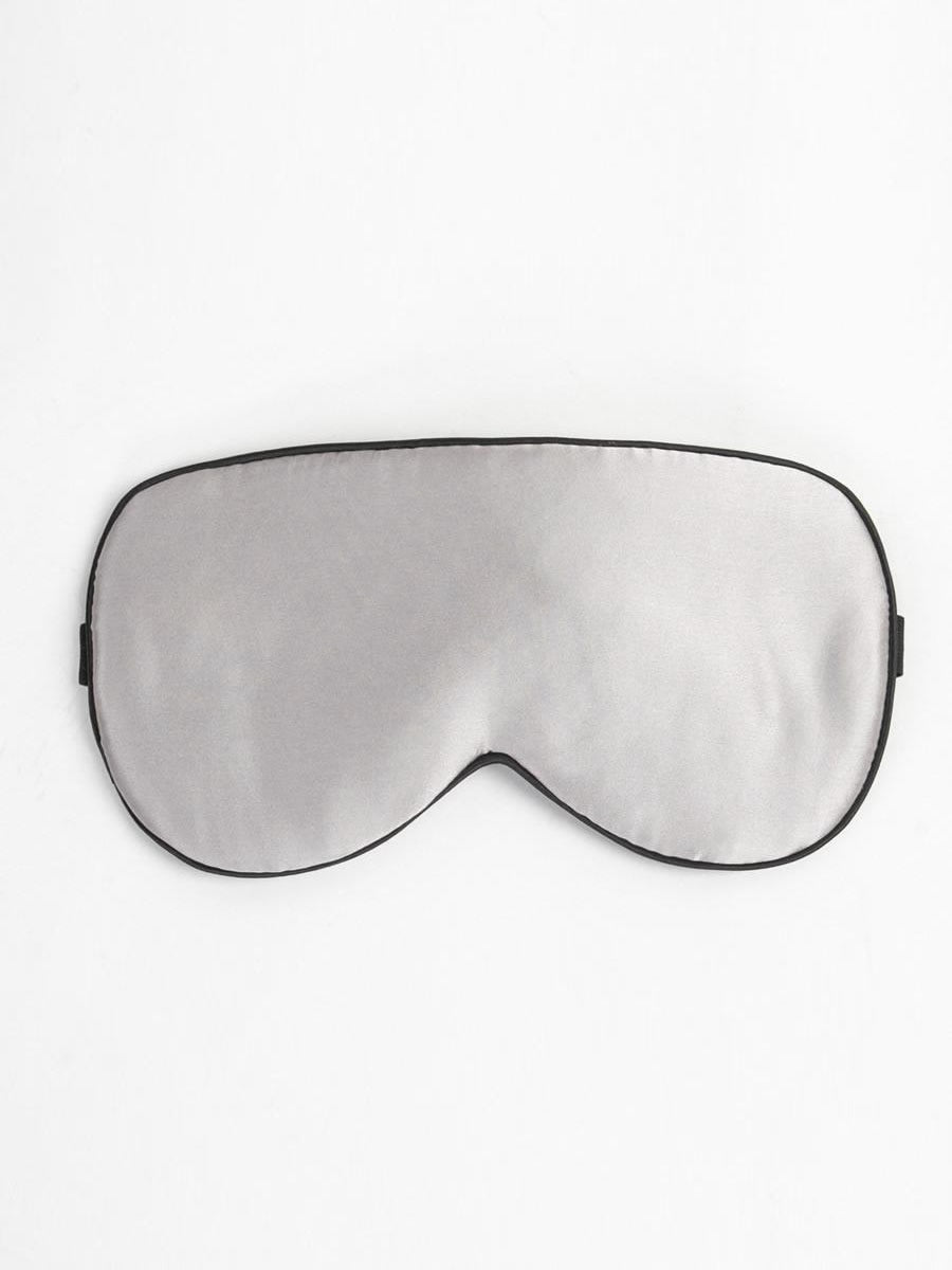 [Silver] SilkSilky-AU 19Momme Pure Silk Eye Mask 005