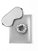 [Silver] SilkSilky-AU 19Momme Pure Silk Pillowcase Set 001