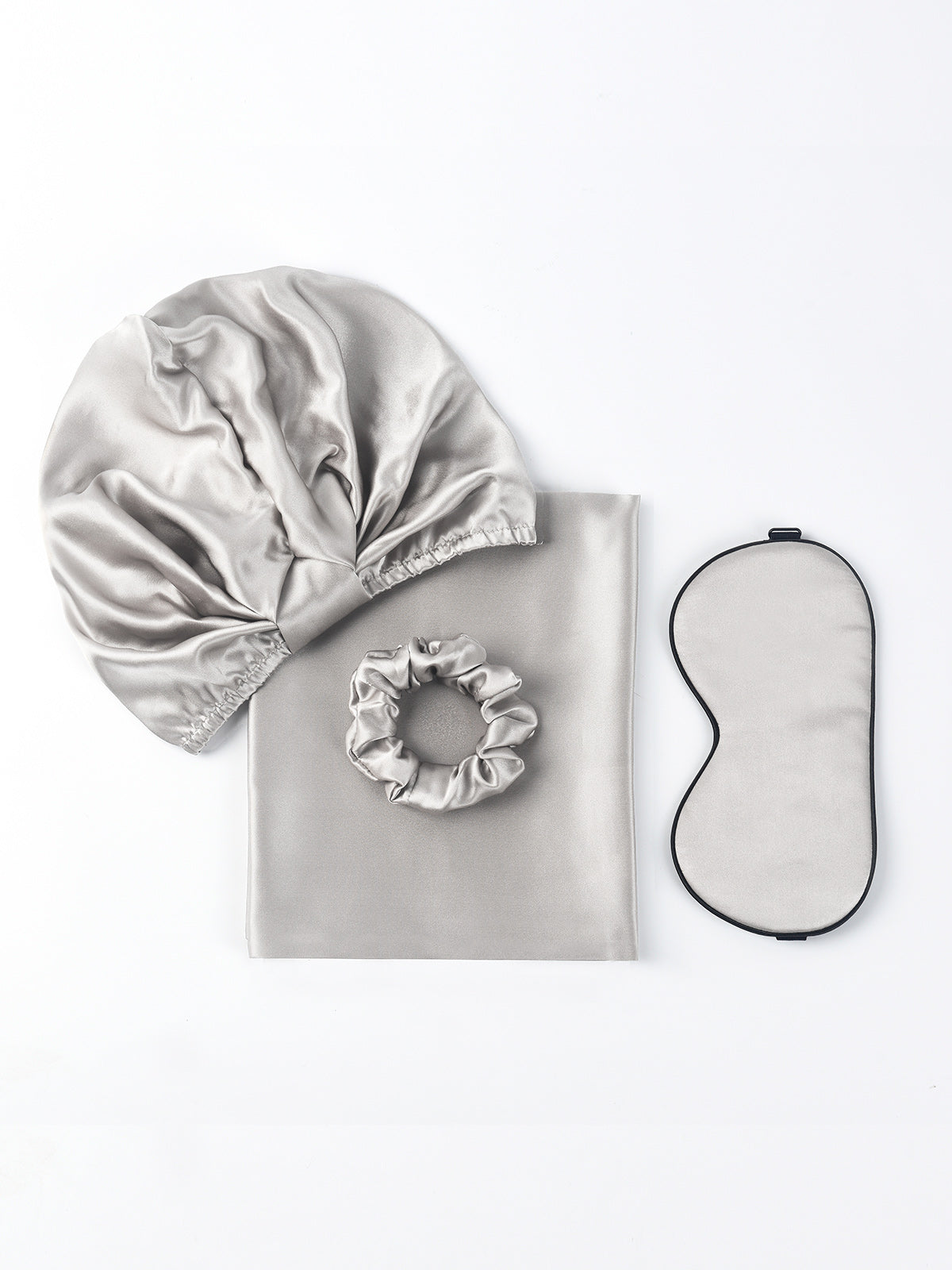 [Silver] SilkSilky-AU 19Momme Pure Silk Pillowcase Set 001